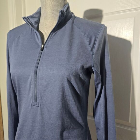 REI merino Wool Quarter Zip Baselayer - Picture 2 of 5